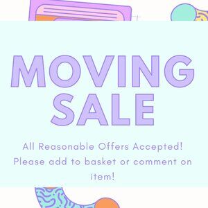 Moving Sale!